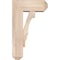 Ekena Millwork Balboa Craftsman Smooth Bracket w/ Offset Brace, Douglas Fir, 7 1/2"W x 18"D x 30"H BKT0806X18X30BOA04SDF - alternate 4
